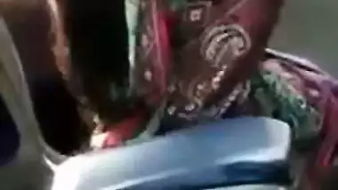Pervert shows his dick to a stranger lady in a public bus