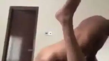 Girl moans when her lover enjoys hardcore sex with her