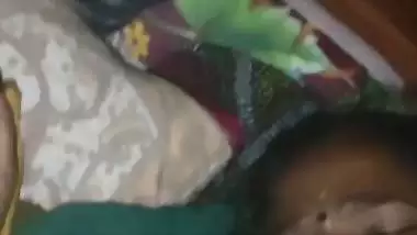 Mature slut aunty sex for money with client at home