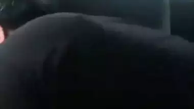 Desi college couples sex in public car