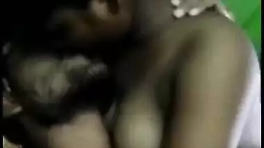 Cute pair nude MMS foreplay sex clip