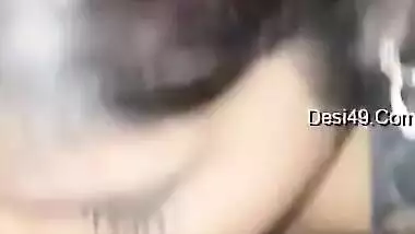 Today Exclusive-sexy Bbw Boudi Blowjob And Fucked Part 4