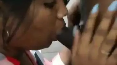 Tamil girl sucking dick inside toilet