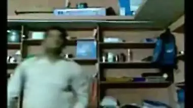 Horny college chick from Etawa sucking her...