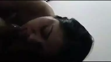 Desi Muslim college girl’s sloppy blowjob & hardcore