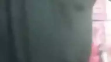 Friend mom in nighty showing boobs and pussy