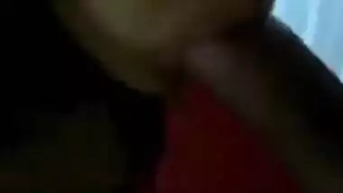 Thirsty Indian Girl’s Hot Blowjob