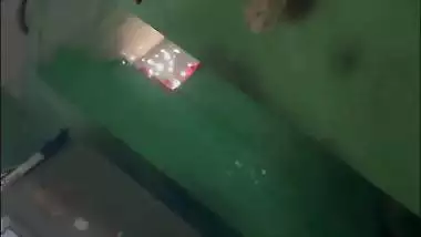 Mature mom after bath naked show before dressing