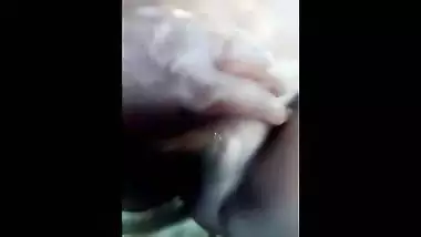 Outdoor naked video of a local prostitute