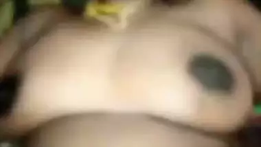 Tamil wife hairy pussy drilling with big dick of husband