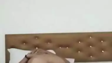 Indian desi big ass bhabi riding hubby