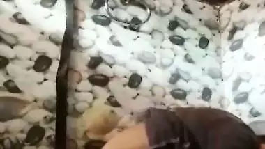 The girl moans loudly when her BF fucks her pussy hard