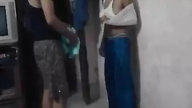 She was caught by her husband while fucking another guy