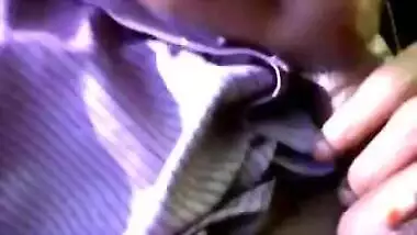 Cute indian Aunty's blowjob