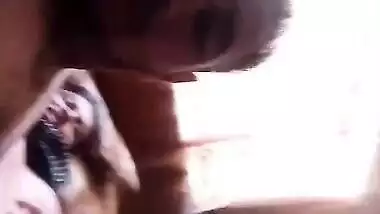 Man lies next to Indian with naked XXX boobs going to punish her