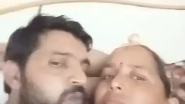 Mature aunty hugging topless big boobs viral show