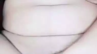 Hot girl opening shirt and sitting nude for fingering