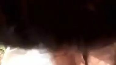 Desi cute village girl sucking lover cock in khat