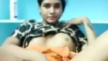 Cheating Malayali wife naked fingering video call with BF