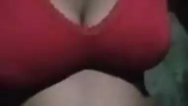 Village lady secretly shows her boobs and pussy on camera