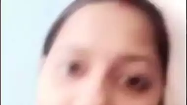 Indian beautiful married aunty in imo video call