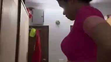 Marathi wife wearing saree after viral nude body showing