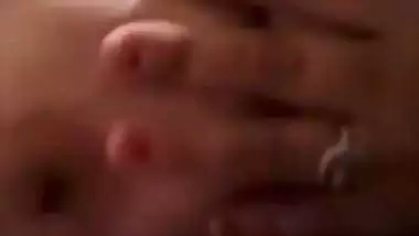 Big boob teacher enjoys video call sex with her student