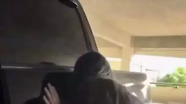 Gorgeous Couple Quick Sex Outside