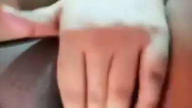 Kolkata milf shows boobs and pussy on Desi video call sex