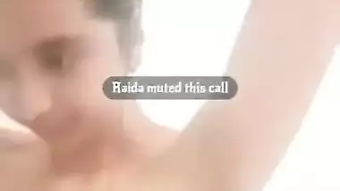 Virgin girlfriend nude bath viral video call show