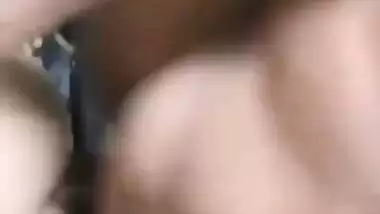 Threesome fucking in jungle by hot Tamil slut