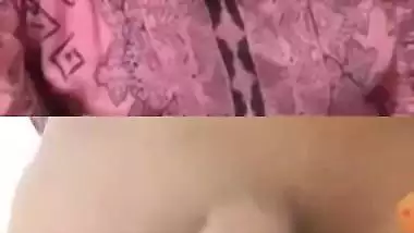 Pakistani lovers enjoying each others on video call