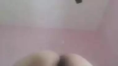 Today Exclusive-sexy Desi Girl Showing Her Ass And Pussy Part 4