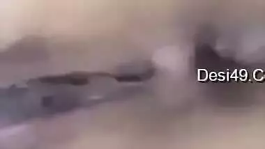 XXX model of Indian origin teases men gently massaging boobs