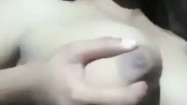Buttery pussy and big boobs of desi slut