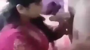 Desi milf gives an Indian blowjob to her husband’s friend