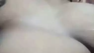 Husband pinches wife’s boobs and fucks her in desi sex