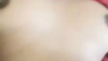 Young 18-year-old girl moans because of hard sex