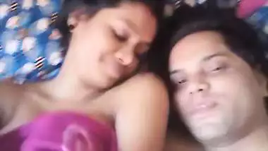 Sexy honeymoon romantic sex of Meghana