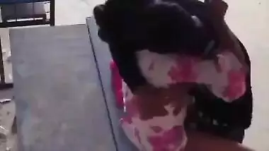 Desi college girl sex with her boyfriend on bench
