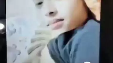 Bengali girl topless beauty on video call viral MMS