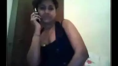 Horny Amateur Bangalore Girlfriend Having Phone Sex With Lover