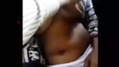 CUte Tamil Girl Showing her Boobs and Blowjob