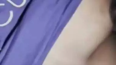 Dark nipples bhabhi nude private cam show at night