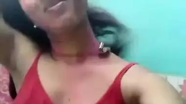 Desi village girl selfie video making