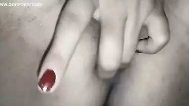 Indian Sexy Girl Fingaring Pussy & Ass Showing Hubby