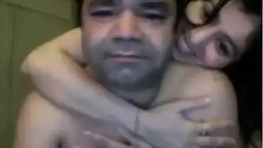 Shy desi college girl showing her boobs with...